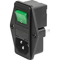 Schurter 4304.6087 인렛 6765 PWR ENTRY 모듈 10A 70C