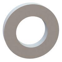 Essentra Components 17W06877 Flat Washer Flat Washer, .390 ID, .680 OD, .125 Thick