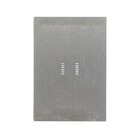 Chip Quik IPC0151-S Sockets & Adapters MSOP-12 Stainless Steel Stencil