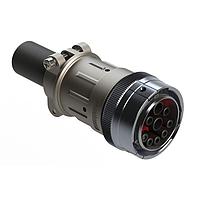 Bộ Đầu Cắm ISOBUS Cỡ 24, 9 Vị Trí, Ổ Cắm, Gioăng Giảm, Bộ Chuyển Đổi Ren Rộng (WTA), Vỏ Kẹp Cáp, Ngắt Kết Nối. Lưu ý: Sử dụng tiếp điểm (Cỡ 8) PN# AT62-203-08141-16 cho ứng dụng 6AWG/16mm Amphenol SINE Systems AHDBM06-24-91SR16-059