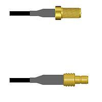 Amphenol Custom Cable Q-7103L0003072i RF Cable Assemblies SMA-SJ/SMB-SJ G174 72I
