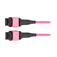 Tripp Lite N845B-04M-12MTA Fiber Optic Cable Assemblies 4M 100G 12F MPO PL-B MG OM4TAA