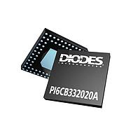 Diodes Incorporated PI6CB332020AZXBEX Fanout Clock Buffer  V-QFN6060-80 T&R 3K