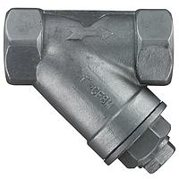 Dwyer SYS-05 ステンレス鋼Y型ストレーナー、耐食性、高流量、多用途 (NPT Female, 1 1/4 in, Up to 800 psi)