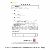 Quả cân chuẩn M1