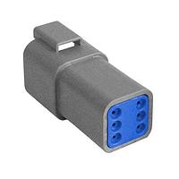 Đầu nối 12 chân F Hsg xám Rec Conn với nắp đầu khóa Bulgin PX0106P12AGY