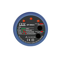 Máy kiểm tra ổ điện cực & dòng rò CEM DT-906A