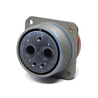 Amphenol Aerospace MS3450W36-5S-LC 벽면 장착 리셉터클 4P