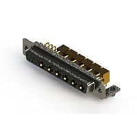 EDAC 630-13W6240-7NB Mixed Contact D-Sub Connectors Right-angle Power Combo D-Sub Connector
