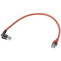 HARTING 09488587586003 Cat 6a VB RJ45-DB RJ45 Red 0.3m