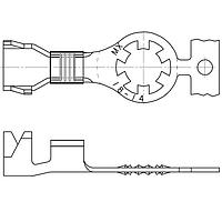 Molex 19084-0001 Ring LRNG-TRM 18-14 #06 N-I SN