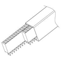 Amphenol FCI 10153301-20111LF Non-Stackthrough PC104 DIP-10153301-20111LF