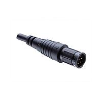 Amphenol LTW BB-04AMMM-LL6A05 Sensor Cables / Actuator Cables Ceres, Standard Size, Plastic, 10A, 04 pins, Male Connector, Male Contact, Straight, 2 Points Lock, Overmolded, Length 5000mm, IP66