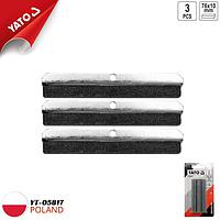 Bộ đá mài đánh bóng xy lanh YATO YT-05817 (3")