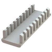 Essentra Components MGS-2-01 Grommet Strip Grommet Strip,Nat,.052-.085 in Hold