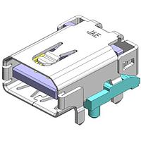 Đầu nối Thunderbolt gắn ngược, đầu cuối 2.1mm JAE Electronics DP3R020RU32JQ1R400