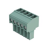 Phích cắm 2P 300V 11A 3.5 mm bước vít, phích cắm HARTING 14310214402000