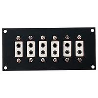 OMEGA NHJP4-24-BLANK 표준 열전대 커넥터용 고온 잭 패널 어셈블리 (None, none, None)