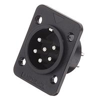 Amphenol Audio AP-6-22 ຕູ້ເຊື່ອມລະບົບລະບົບລະບົບລະບົບ MALE CHASSIS MOUNT