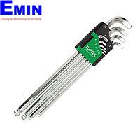 Bộ chìa lục giác đầu bi 9 món dài TOPTUL GAAL0922