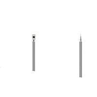 Bộ cáp RF I-PEX MHF 4L Plug cáp đen 1.37mm đầu cắt thẳng, dài 250mm GCT (Global Connector Technology) CAB561RF-0250-0/0/0-E