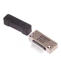 Glenair 891-013-25SA2-BRST 직사각형 MIL 규격 커넥터 SNG ROW RT ANGLE SMT BRS 암나사