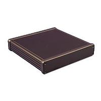 Hammond Manufacturing 1455R1601BK PC Board MetalEndPanel, Black 6.30 x 1.20 x 6.50"
