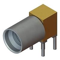 Amphenol SV Microwave SF1212-6001-TD PCBコネクタ SMP M PCB スルーホールコネクタ R/A LD、スズディップ