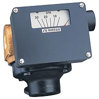 OMEGA FL-W02 Rugged, Economical Flowmeters Capacity: 0.2 to 90 GPM of Water (2 GPM, 3/4 in, NPT Female)