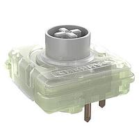 Công tắc nhấn MX kiểu dáng thấp, RGB, thân bạc, hành trình 3.2mm, hành trình trước 1.0mm, lực 45cN, cảm giác tuyến tính, không có chốt cố định CHERRY MX1B-52NA