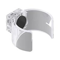 Banner Engineering LMBWLS27SP LED Mounting Hardware Bracket: For Use with WLS27; Snap Clip; Set of Two Brackets; Clear Copolyester; Designed for M5 or No. 10 Mounting Hardware