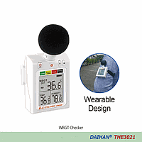 Thiết Bị Đo Nhiệt Độ Căng Thẳng Nhiệt Trong Nhà & Ngoài Trời, Máy Kiểm Tra WBGT Đeo Tay DaiHan DH.The3021