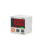 Autonics PSAN-C01CPV-NPT1/8 ເຊັນເຊີຄວາມກົດດັນຈໍສະແດງຜົນດິຈິຕອນ (-101.3 ~ 100.0kPa, PNP, NPT1/8)