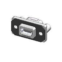 Đầu nối Mini USB loại B cứng cáp góc phải Mini USB B Amphenol Commercial Products MUSBB15104