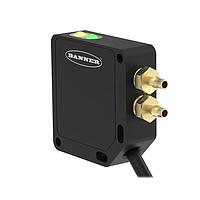 Banner Engineering QM42-DPS1-2Q Pressure Sensors Differential Pressure +/- 1 in W.C.; Modbus RS-485 Serial Interface; 2.09 m (6.9 ft) 5-pin M12 Pigtail QD