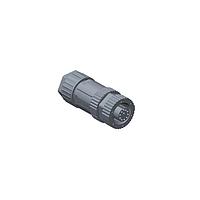 Amphenol LTW MSAP-04BFFA-SL8001 Sensor Cables / Actuator Cables M12 Circular Metric Connector, A Code, Plastic, 4A, 04 pins, Female Connector, Female Contact, Straight, Screw Thread, Solder, Field Installable, F4.5 - F6.5mm, IP68 Mated
