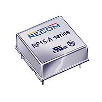 RECOM Power RP15-2405DA/P-HC Isolated 15W DC/DC 1.6kV REG 18-36Vin +/-5Vout