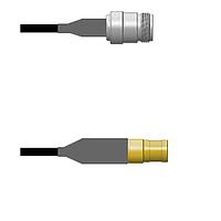 Amphenol Custom Cable Q-1W03X0008084i RF Cable Assemblies N-SJ/SMB-SP RG58 84I
