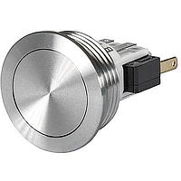 Công tắc nhấn MSMII-30, công tắc nhấn giữ, NO/NC SPDT, dòng điện chuyển mạch 5A, đèn báo điểm màu xanh dương Schurter 3-145-651