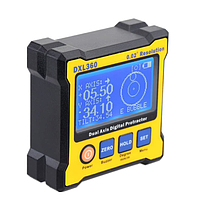 Roeckle DXL360 V3.0 마그네틱베이스가있는 이중 축 디지털 각도기 (360°/± 40°, 0.02°)