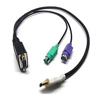 Cáp I/O CÁP AY SPIDER DUO PS/2 ĐỊA PHƯƠNG TIÊU CHUẨN 21.6 Lantronix 500-198-R-ACC