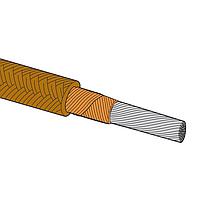 Dây đốt nóng, cách điện sợi thủy tinh phát thải thấp OMEGA HTGG-1NI-322S/C-1000 (1000 ft, 300 V, 22 AWG)