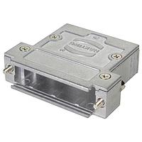 Vỏ bảo vệ D-Sub D-Sub 9 chân Inducom Kim loại phiên bản 3, 2 lối vào trên, vít lục giác 4-40UNC, có khối nối đất bên trong HARTING 61030012117