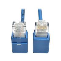 Tripp Lite N201-SR1-BL Cat 6 Cat6 GigabitSnagless MoldSlim UTP PtchCbl