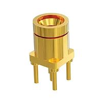 Đầu nối 50 Ohm SMPM cắm đến 65 GHz Samtec SMPM-PF-P-HG-ST-TH-1