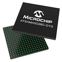 Bộ vi xử lý - MPU CORTEX-A5 MPU, BGA, NHIỆT ĐỘ CÔNG NGHIỆP, 1Gb LPDDR2, MRLC, T&R Microchip Technology ATSAMA5D28C-D1G-CUR