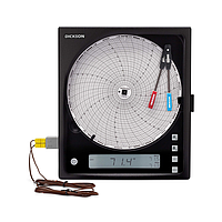 Dickson KT8-31R Temperature Chart Recorder (-300°F ~ 2000°F (-185°C ~ 1093°C))