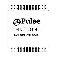 Pulse Electronics HX5181NLT ອິເທີເນດ ແທຣນສຟອມເມີ 1GBT MODULE SIN 1GD 1:1