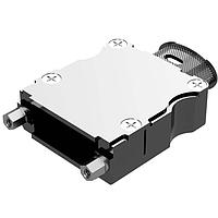 Amphenol Positronic D15000APNT20/AA Banded Backshell D-Sub Backshell Banded Ellipt Top slot, F, UNC 4-40 treads/washer set, Size 2