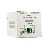Tekbox TBL05100-1 线路阻抗稳定网络 (50Ω // 5µH, 10 kHz – 400 MHz)
